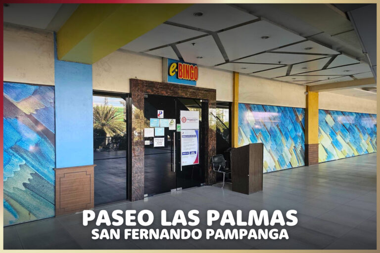 TReGS E-Bingo Paseo Las Palmas San Fernando Pampanga